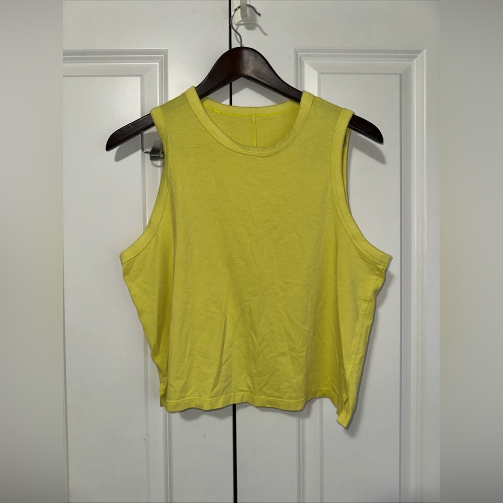 Lululemon Lightweight Cotton Blend Classic Tank Top Size 6